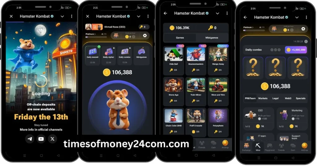 How to withdrawal hamster Kombat coin 