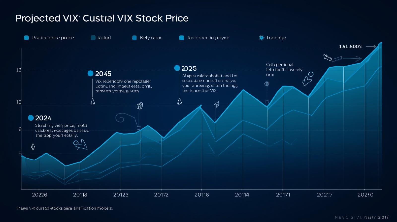 VIX Stock Price Prediction 2026 to 2045