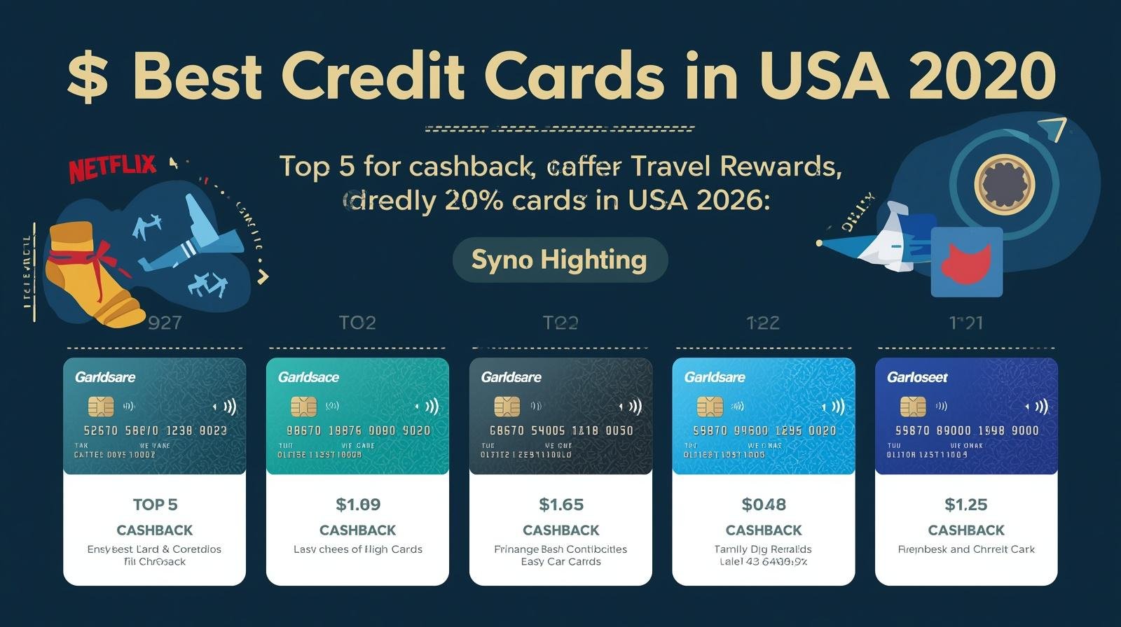 Best Credit Cards in USA 2026 (Top 5 for Cashback & Travel)