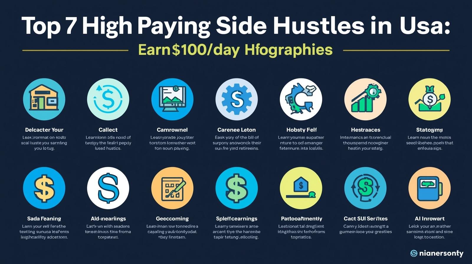 Top 7 High Paying Side Hustles in USA (Earn $100/Day)